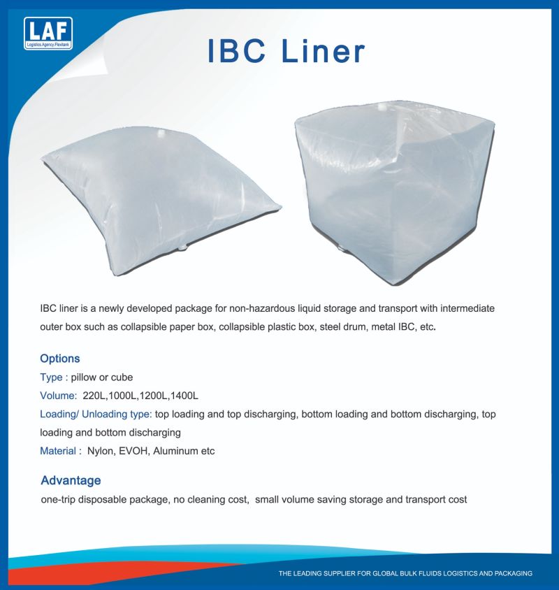 IBC Liner Food Grade PE Liner Bag Plastic Liner