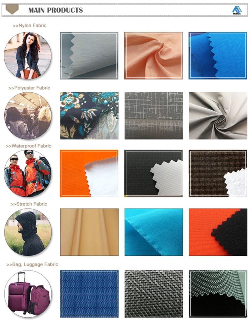 228t Nylon Taslon Fabric Waterproof Windbreaker Fabric
