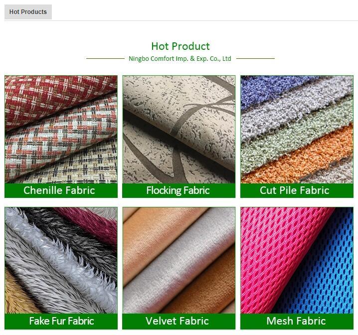 100% Polyester Printing Sofa Upholstery Fabric Suede Sofa Fabric Jacquard Sofa Fabric