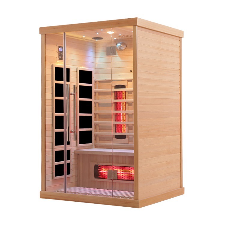 Newest Cheap Price 2 Person Low Emf Far Infrared Indoor Sauna Room