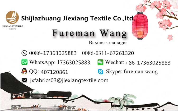 Cotton Polyester Fabric 110*76 Pocketing Fabric for Business Suit