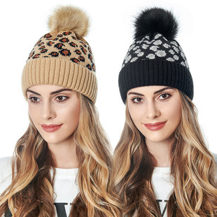 Wholesale Winter Hats Unisex Pure Color Plain Knitted Hat for Women Men