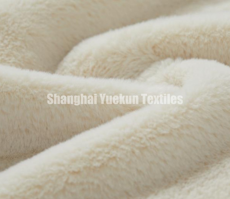 Faux Suede Microfiber Fabric Bonded with Rabbit Fur Suede Cloth Fabric