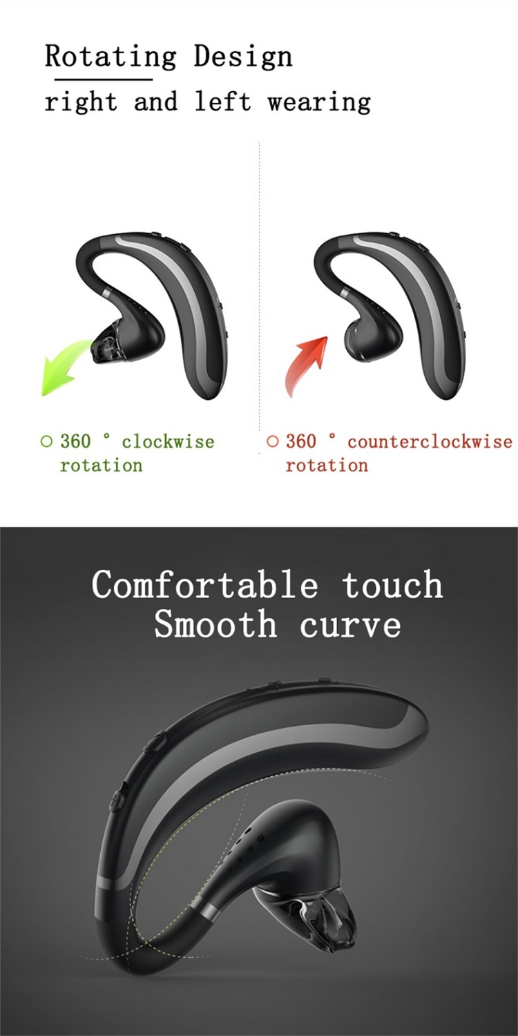 S108wireless Headset Bluetooth Earphone Hands-Free Headphone Mini Earbud Earpiece