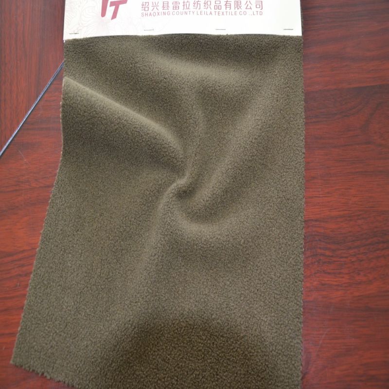 Wholesale High Quality Melange 100% Polyester Fleece Fabric