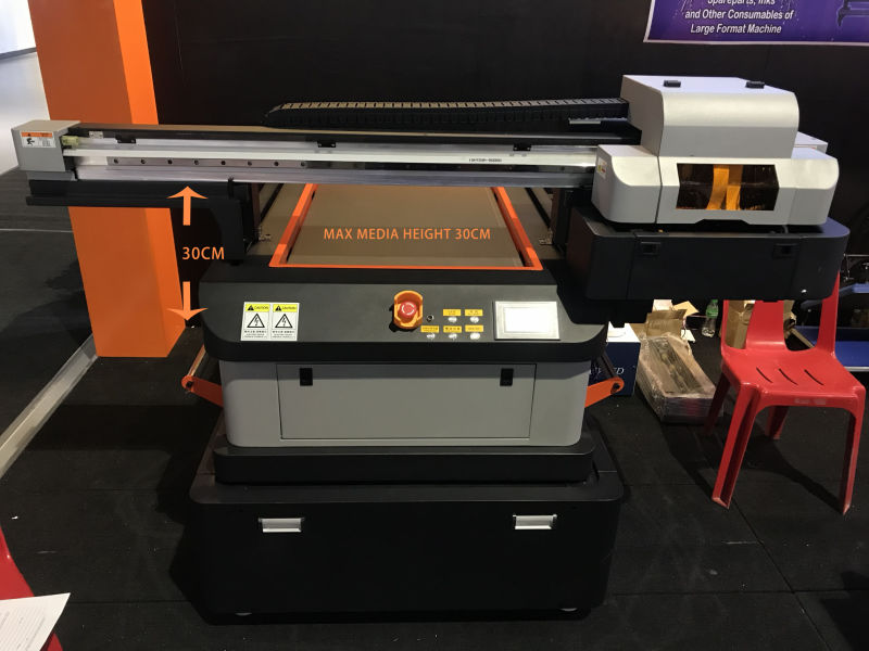 Tecjet Dx5, Dx7, XP600 Printhead 6090g UV Flatbed Printer Wallpaper Printing Machine