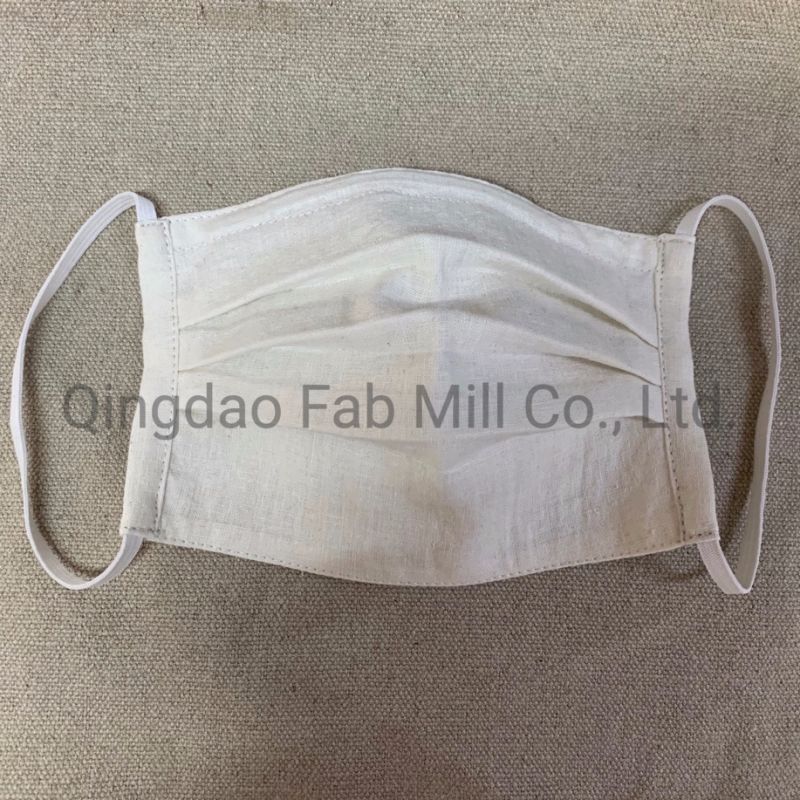 Hemp Organic Cotton Fabric Cloth Protective Face Mask