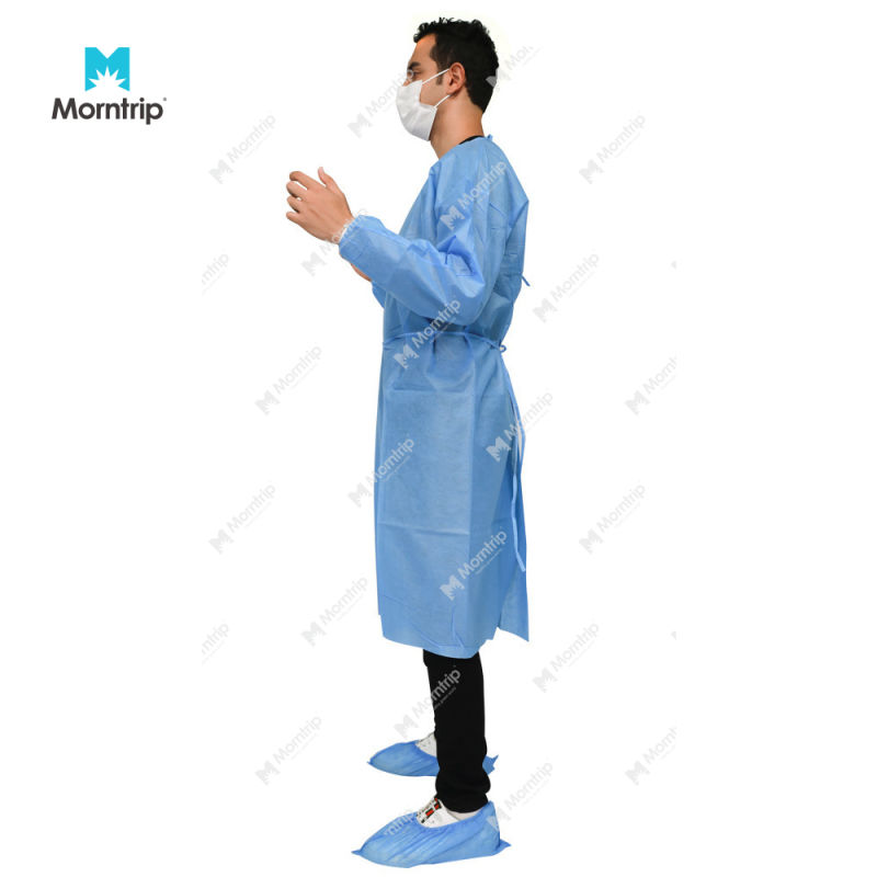 Disposable SMS Medical Nonwoven Isolation Surgical Hospital Doctor Protective Gown