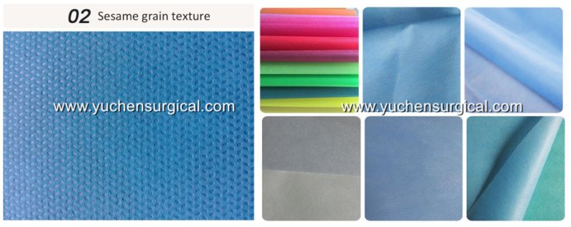 Medical Spunbond SMS Non Woven Fabric Material Polypropylene Nonwoven Roll