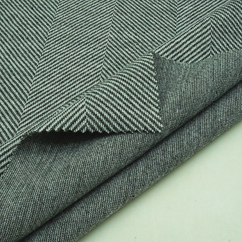 Fabric, Jacquard, 70%Polyester 25%Rayon 5%Spandex Knitting Fabric #Hlj20005
