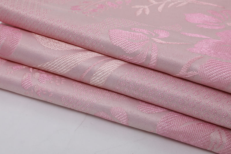 Jacquard Woven Fabric CD624 Pink