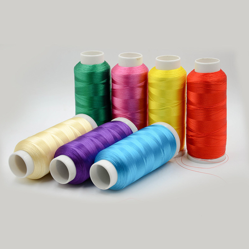 120d/2 100%Viscose Rayon Cone Dyed Embroidery Thread