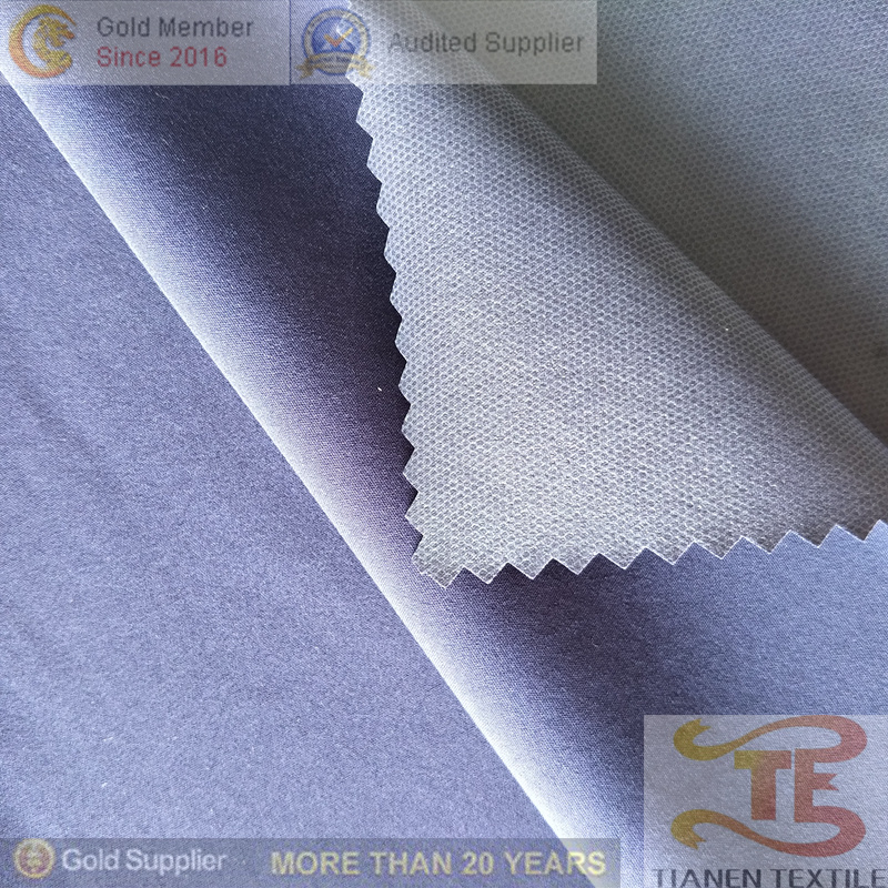 Poly Spandex Fabric with Membrance for Garment
