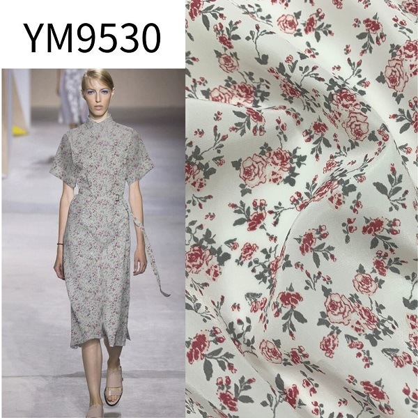 Ym2198 80d Sph 50% Recycled Polyester Fabric for Lady's Fashion Design Dress