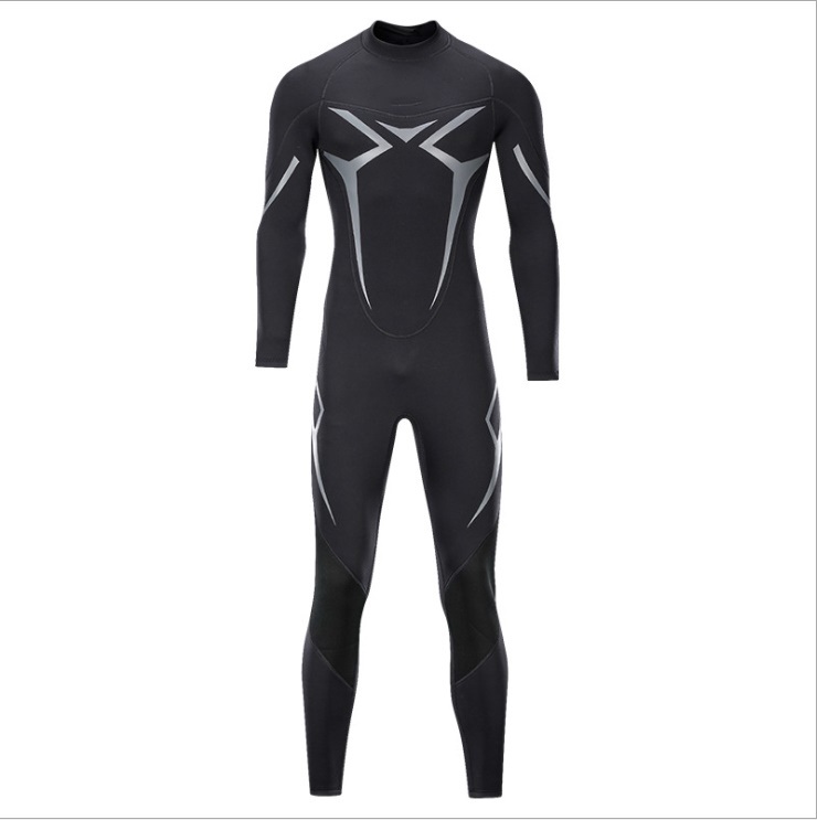 3mm SCR Neoprene Diving Wetsuit with Nylon for Sports Wear