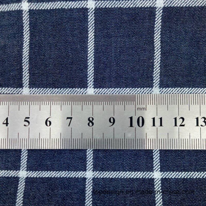 China Denim Factory 32s Cotton Printed Shirt Fabric