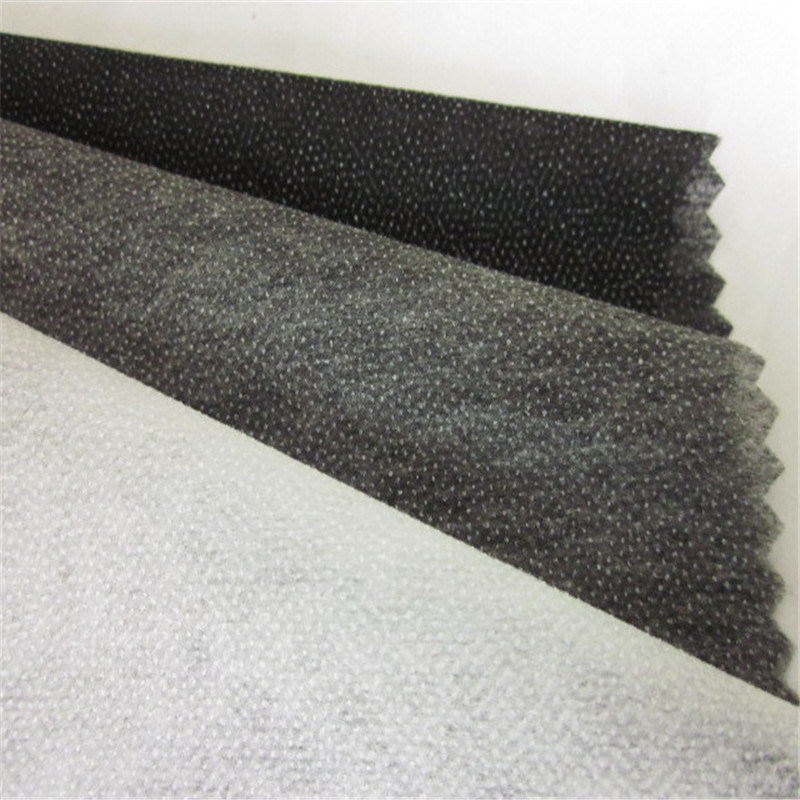 100%Polyester Non Woven Fabric Narrow Woven Fabric Warp Knitted Interlining