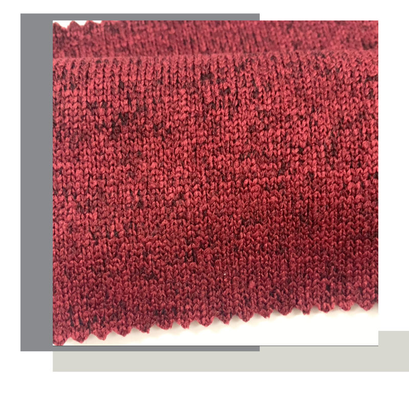 Fabric Supplier Textiles Garment Fabric for Sweater 100 Polyester Cation Fleece Knitted Sweater Fabric