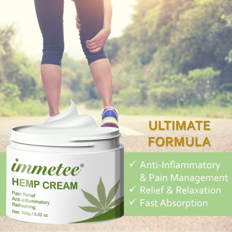 Private Label Hemp Cream Organic Cbd Hemp Oil Hemp Pain Relief Cream