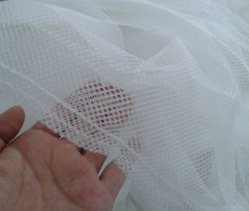 100% Polyester New Design Polyester Mesh Fabric, Square Mesh Fabric
