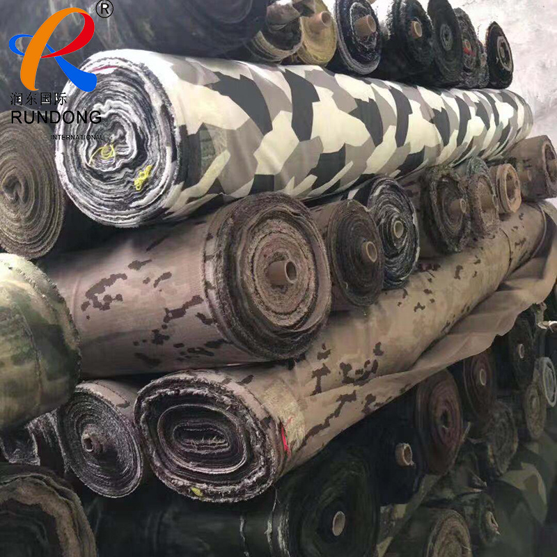 Waterproof Polyester/Cotton Blended Ripstop Fabric Vat-Printed with Camouflage for Military Uniform