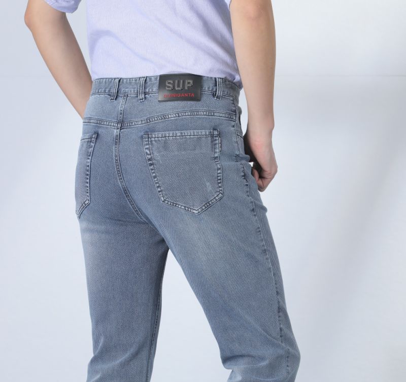Newest Epusen 2020 High Quality Denim Pants Man Trousers