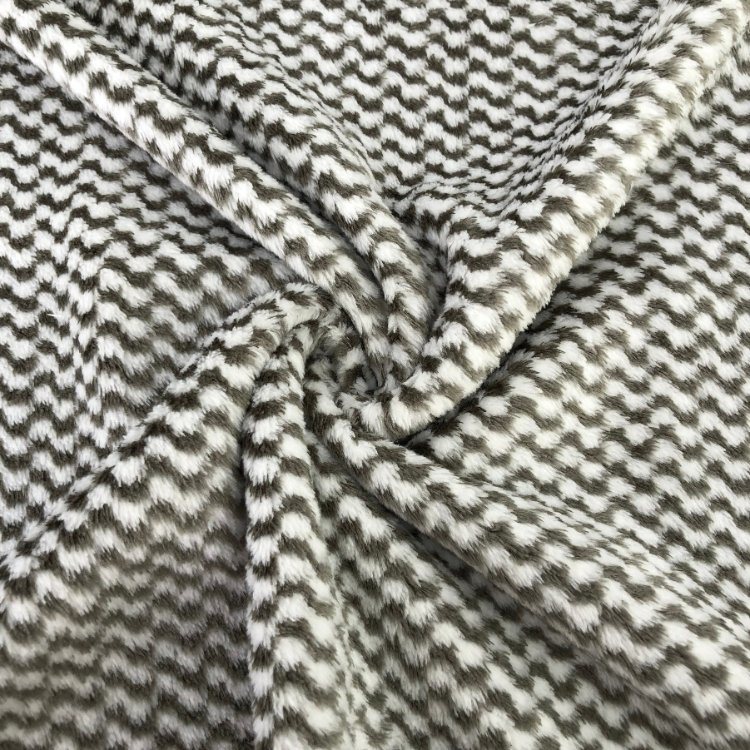 Manufacturer Polyester Melange Mink Fleece Fabric