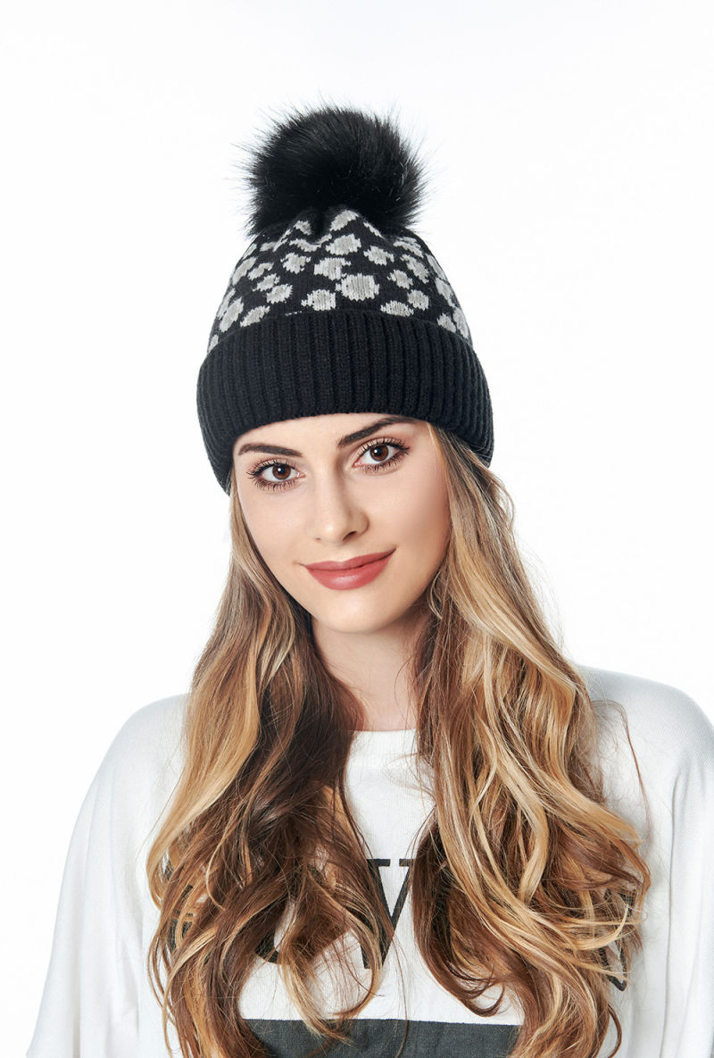 Wholesale Winter Hats Unisex Pure Color Plain Knitted Hat for Women Men