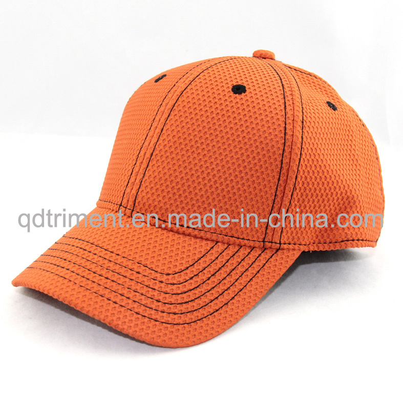 High Quality 100% Polyester Fabric Sport Baseball Cap (TMB4474)