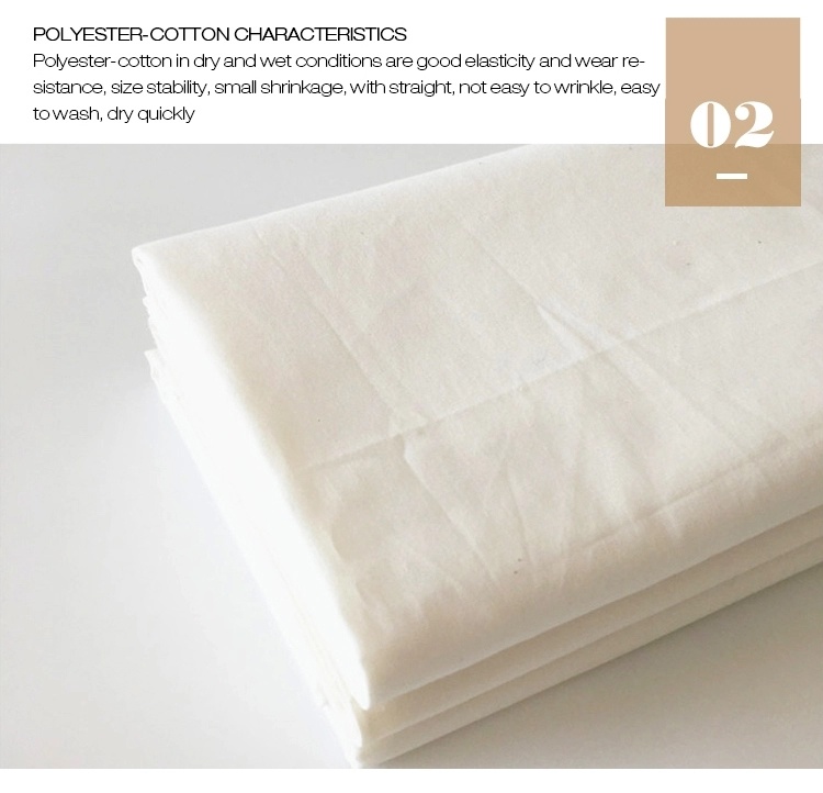 Tc80/20 45s 96*72 Grey Lining Fabric for Pocketing/Lining Fabric