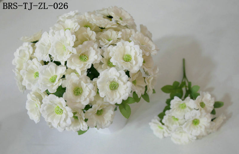 High Simulation Artificial Silk Flower Bouquet Bunch for Home and Wedding Decoration