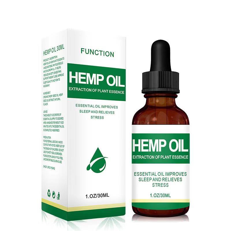 Private Label Organic Hemp Seed Oil Skin Care Natural Cbd Hemp Face Oil