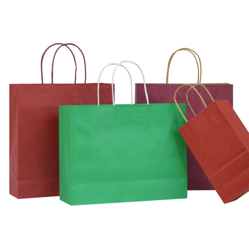 Custom Shopping Christmas Sacks Bags Paper Gift Bags China