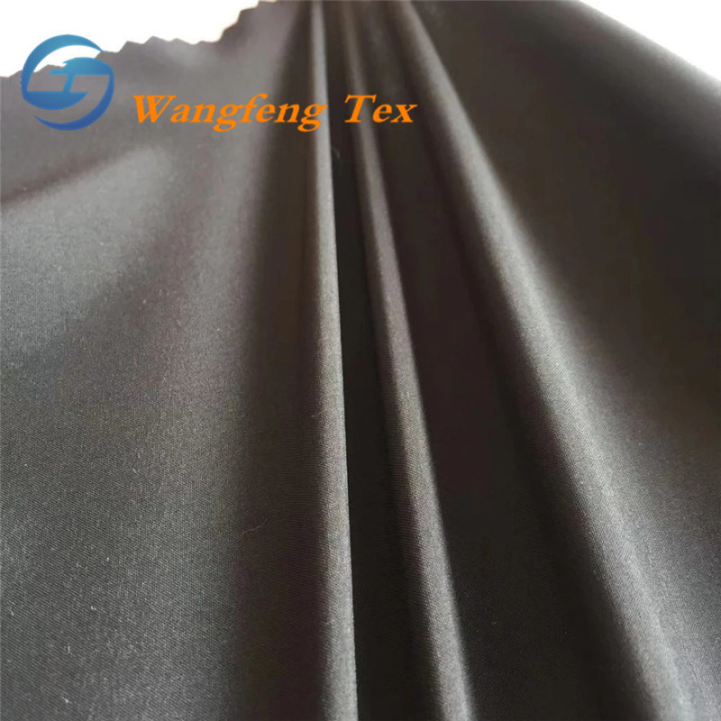 Elastic 50d Poly Pongee Weft Spandex Fabric for Jacket