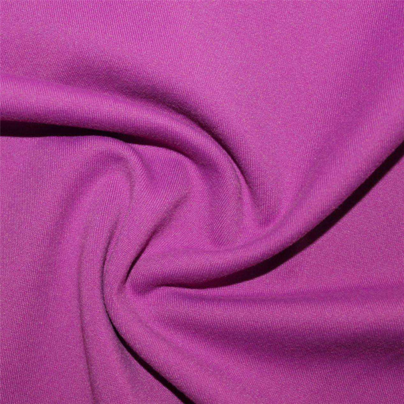 Nylon Spandex Knitted Smooth Fabric with Waffle Design for Sportswear