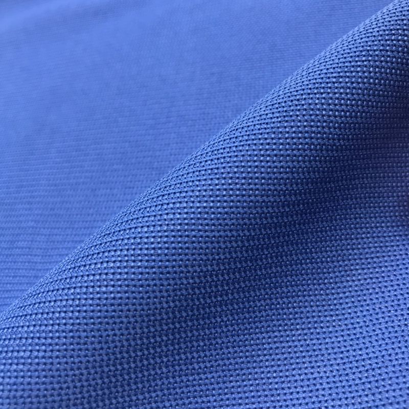 Blue Tricot Warp Knitted Fabric Dyeing Fabric for Garment