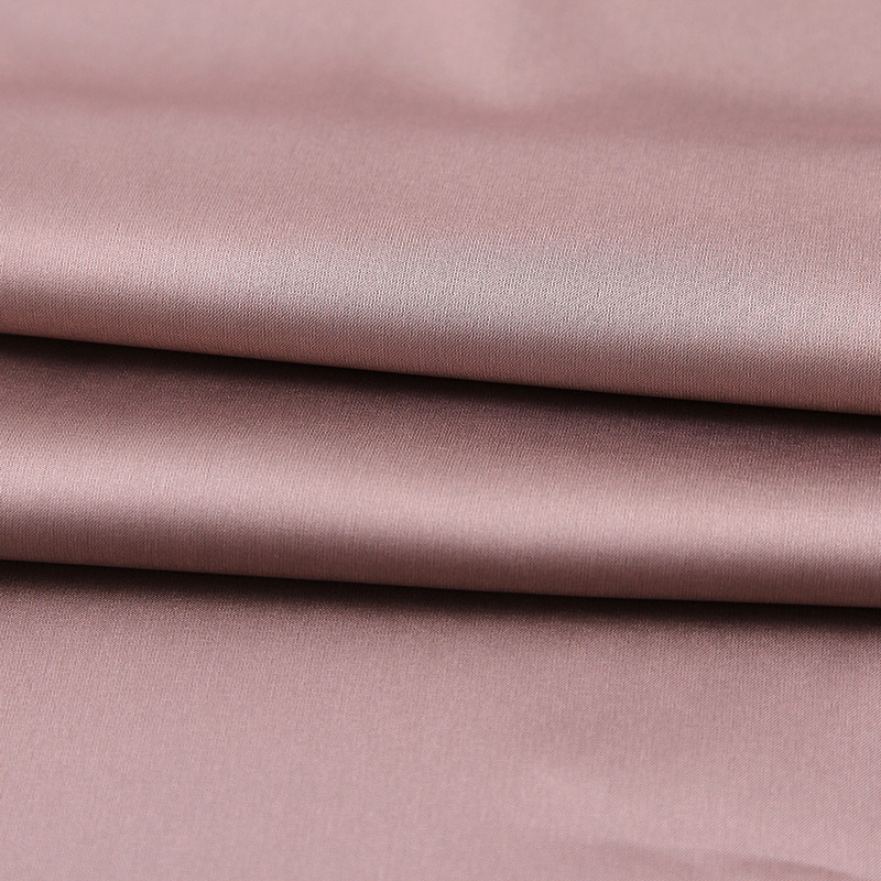 Polyester Double Color Satin Chiffon Fabric for Lady