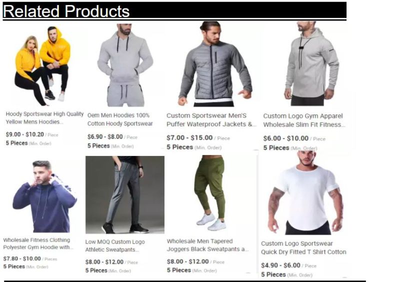 Workout Clothes Winter Jacket Sportswear Gym Fitness Men Down Coat Business Jacket Casual Coat Top Garment Men Clothing Business Apparel Garment Sportswear