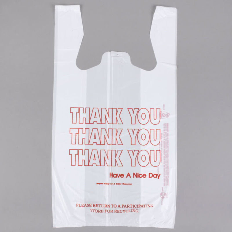 Printed Plastic Carrier Bags with Customized Designs for Wholesale