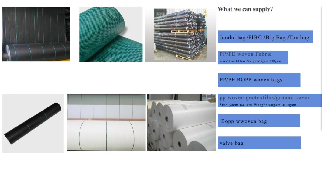 China Wholesale PP Woven Fabric /Tubular Woven Fabric/Coating Fabric / PP Woven Tubular Fabric for Packaging