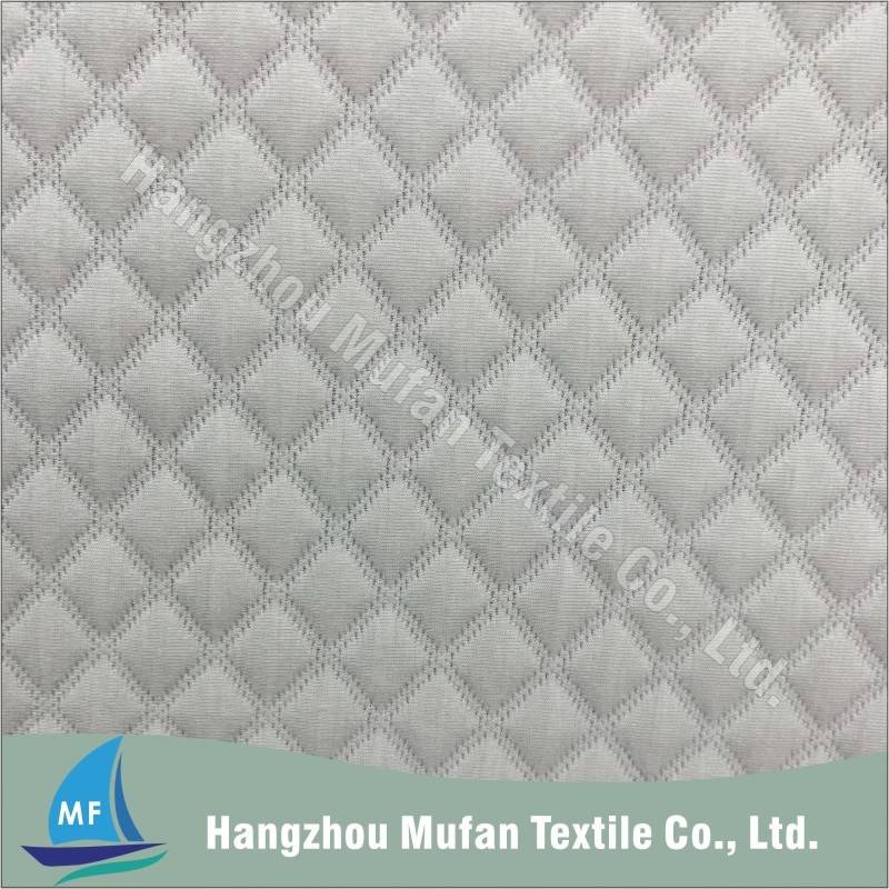 Mf-029b Polyester Fabric Knitted Jacquard Fabric Pillow Cover Fabric Mattress Ticking Fabric