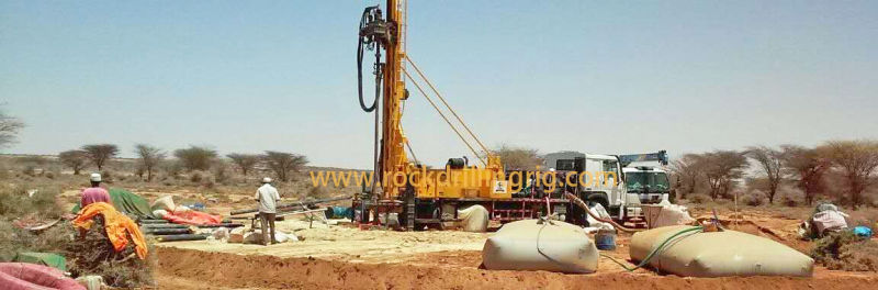 CSD300 Truck Mounted Rotary Water Bore Well Drilling Ririg DTH Drill
