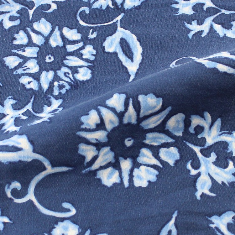 53/54" 163GSM Linen Rayon Print Fabric Lvj-0103