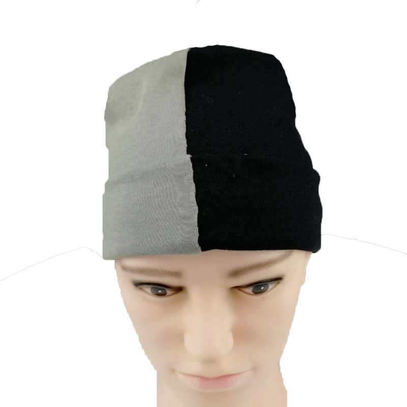 Brown Hemp Knitted Fabric Hat Beanies Cream Hat