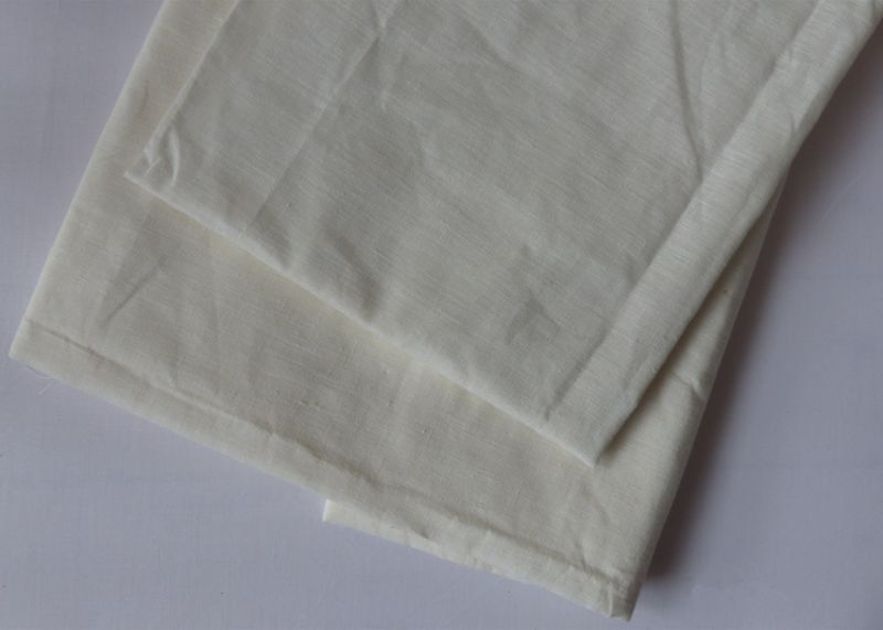 14s*14s 50*50 Plain 100% Greige Linen Fabric