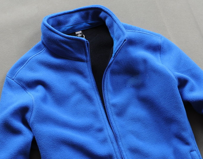 Polyester Melange Polar Fleece Knitted Fabric for Jacket/Outwear