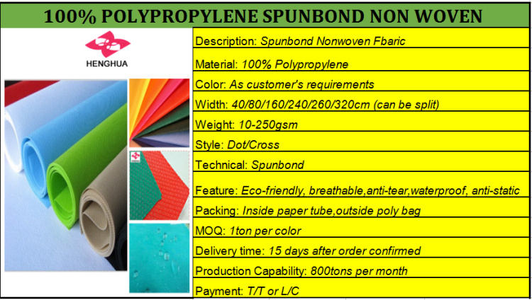 Medical Bed Sheet Material 100% Polypropylene Fabric