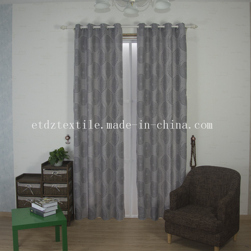 Linen Style 100% Polyester Piece Dyed Curtain Fabric