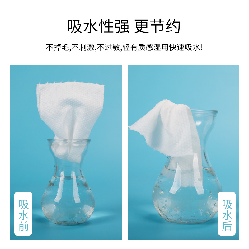 Multi-Function Nonwoven Roll Towels Cleaning Facial Tissue with Nonwoven Fabric