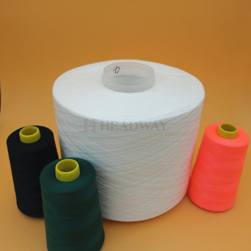 20/3 Ring Spun Tfo Raw White Dyed Cone 100% Spun Polyester Yarn